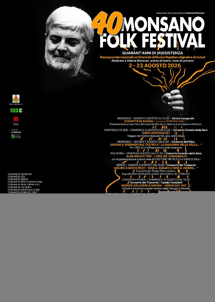40° Monsano Folk Festival