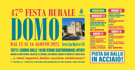 47^ Festa Rurale a Domo