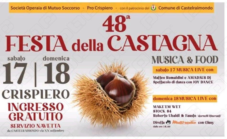 48^ Festa della Castagna di Crispiero