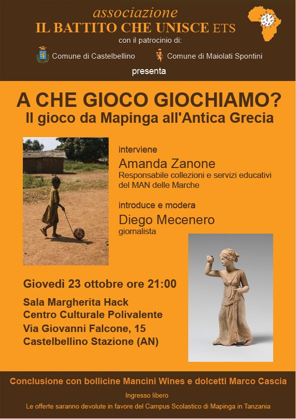 A che gioco giochiamo? Il gioco da Mapinga all’Antica Grecia