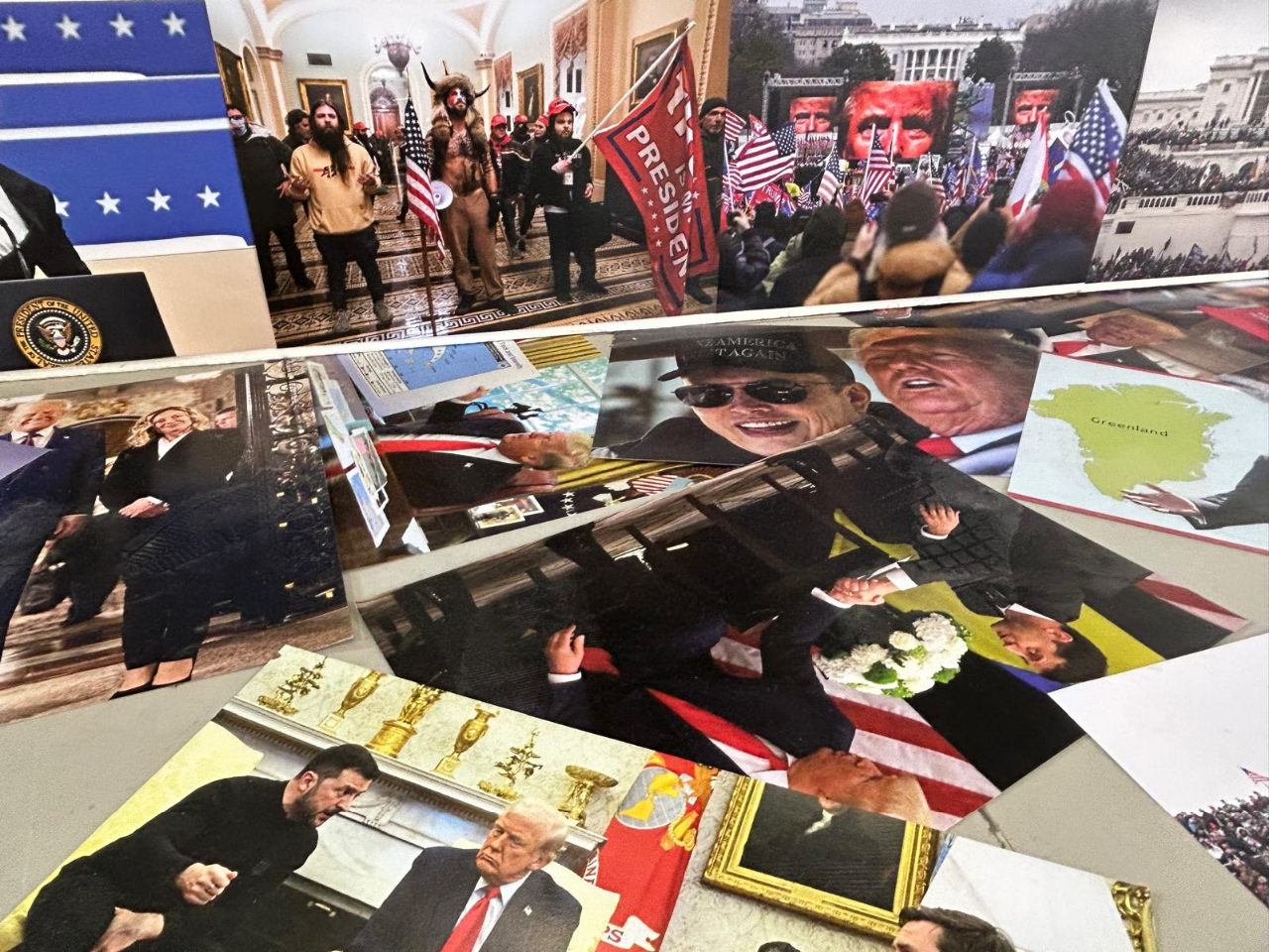"American Drumpf" Matteo Costanzo espone al Tomav di Moresco