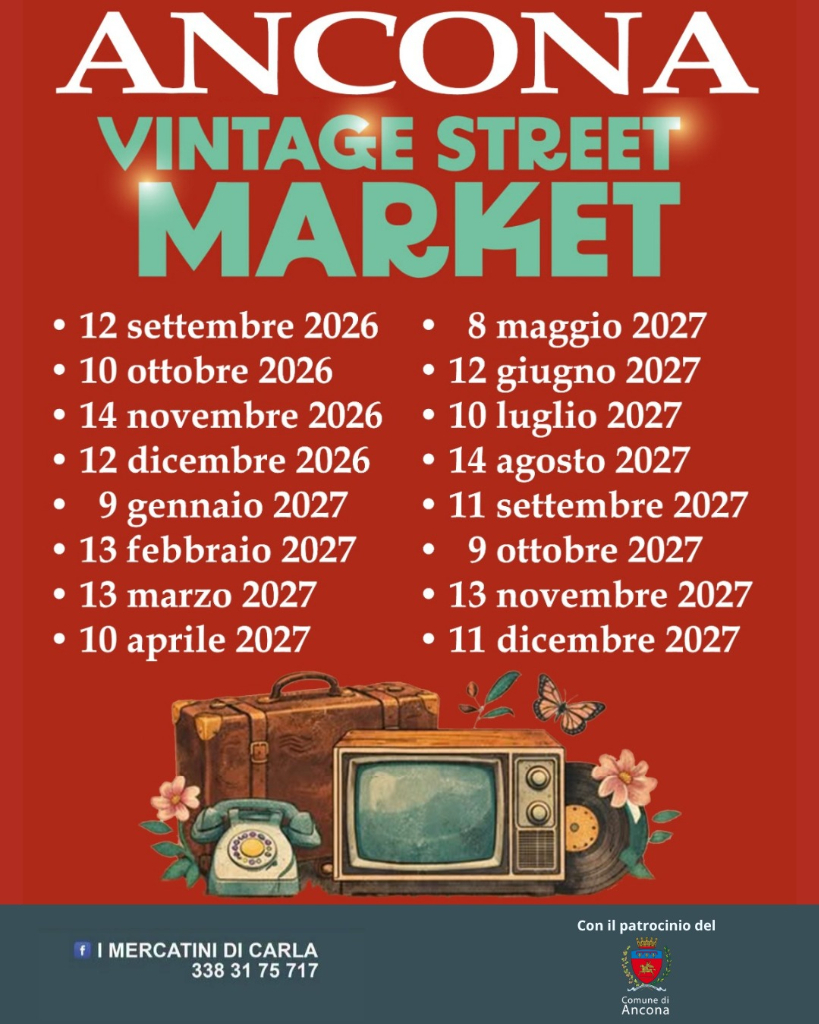 Ancona vintage street market