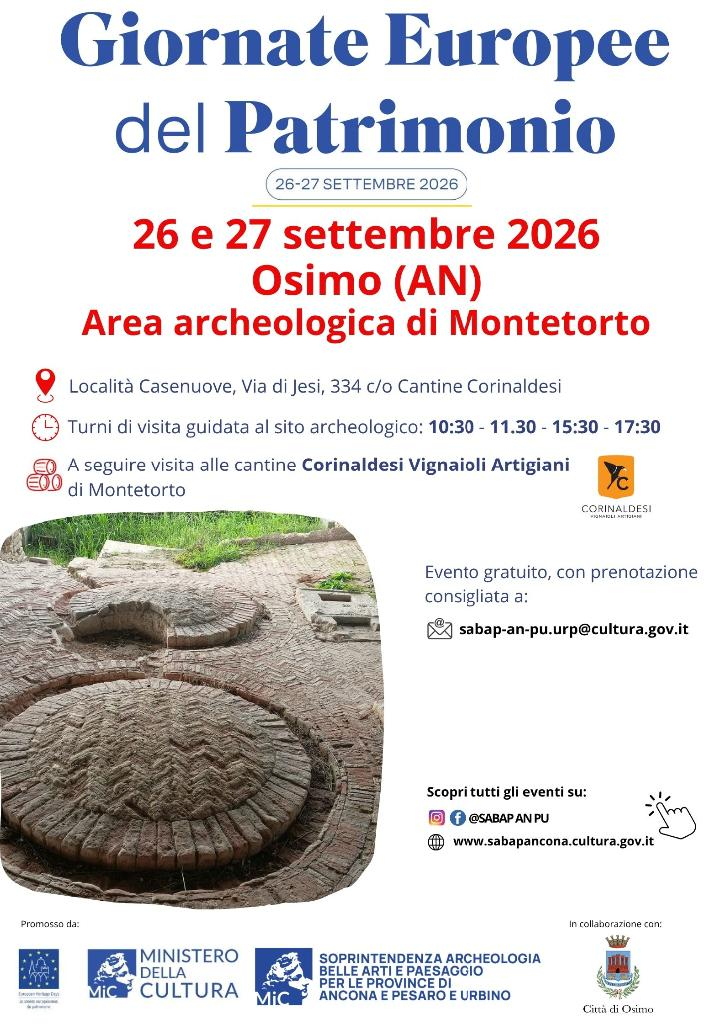 Apertura straordinaria area archeologica di Montetorto