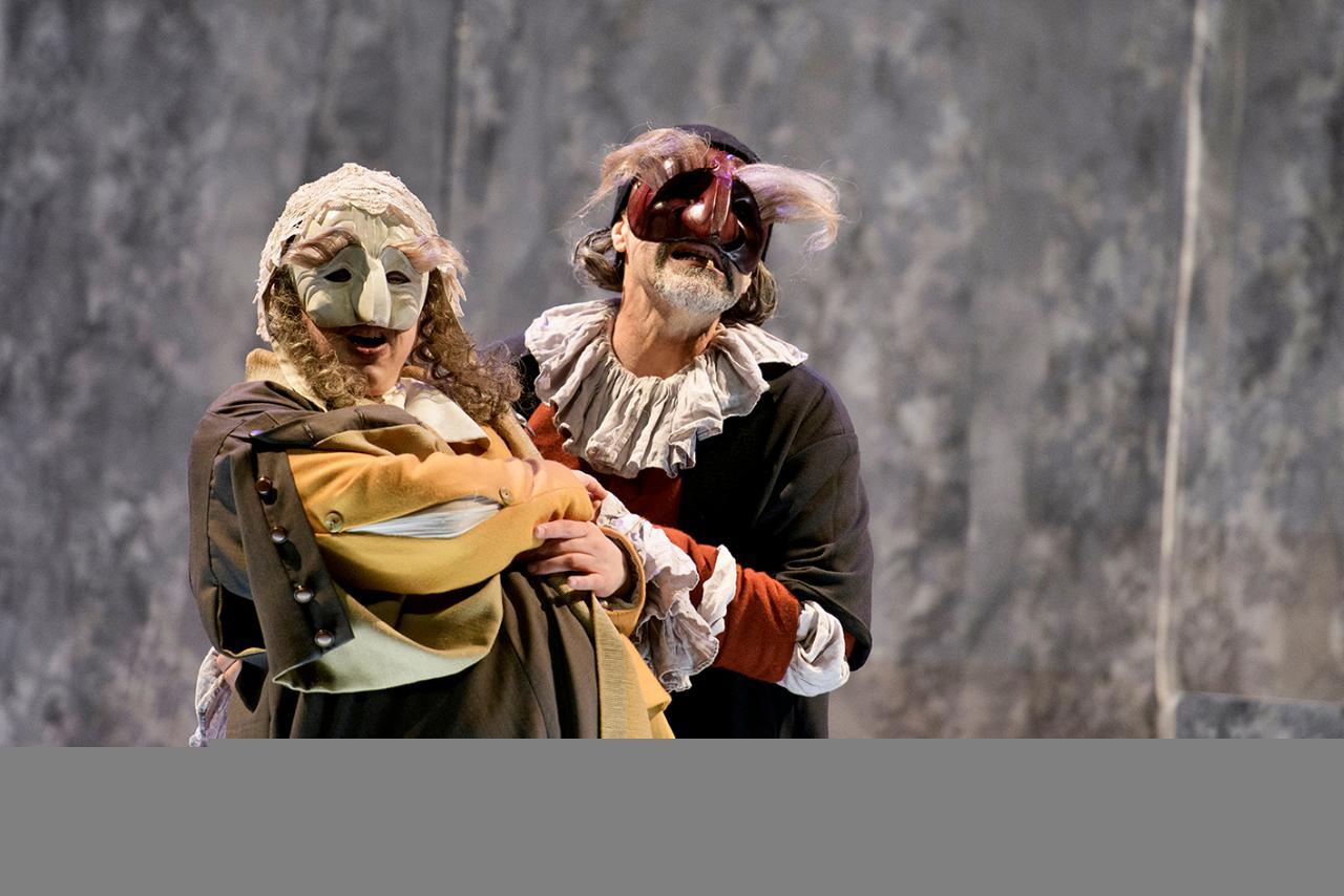Arlecchino muto per spavento
