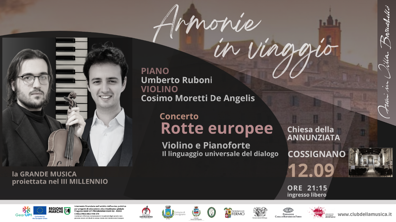 Armonie in Viaggio – Rotte Europee