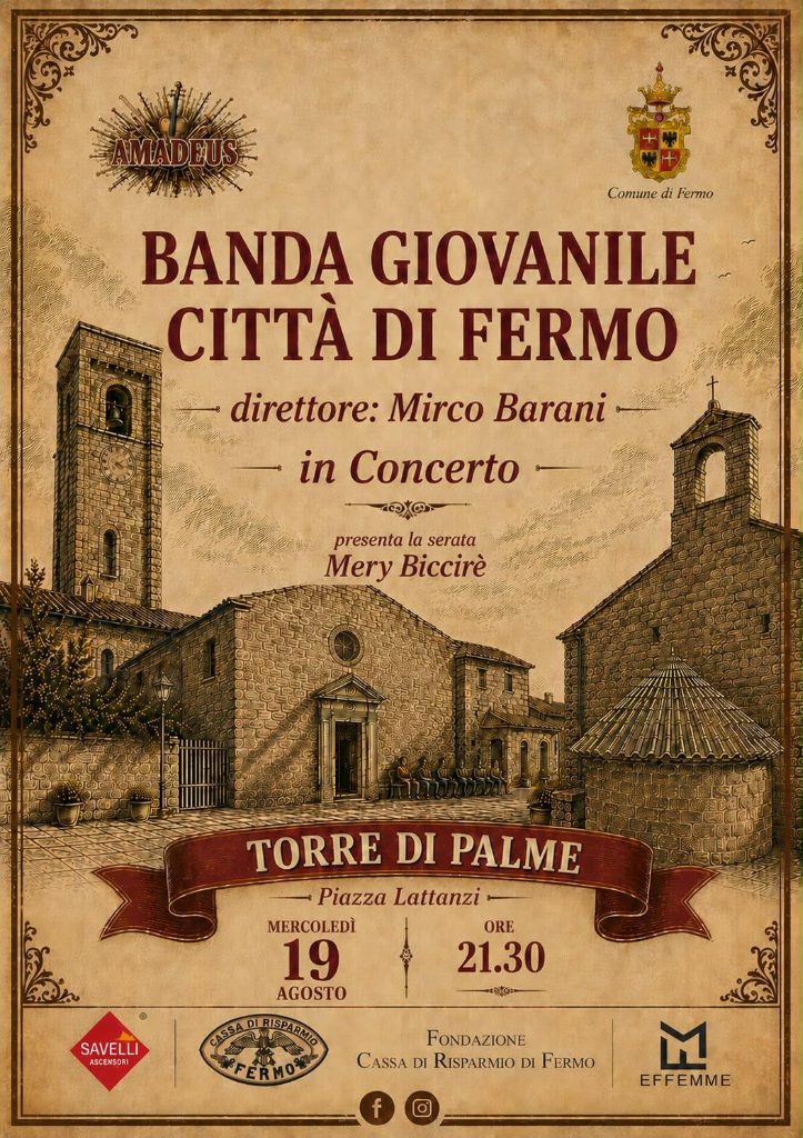 Banda giovanile Città di Fermo in concerto