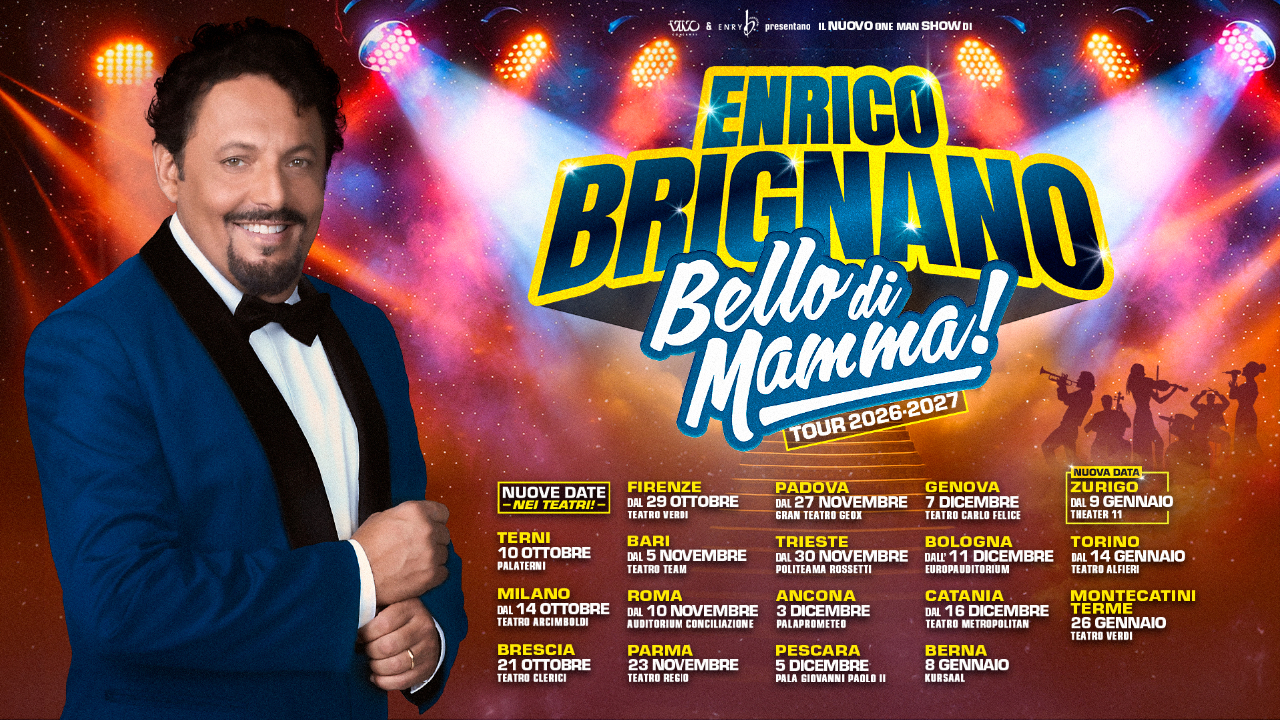 "Bello di mamma!" con Enrico Brignano