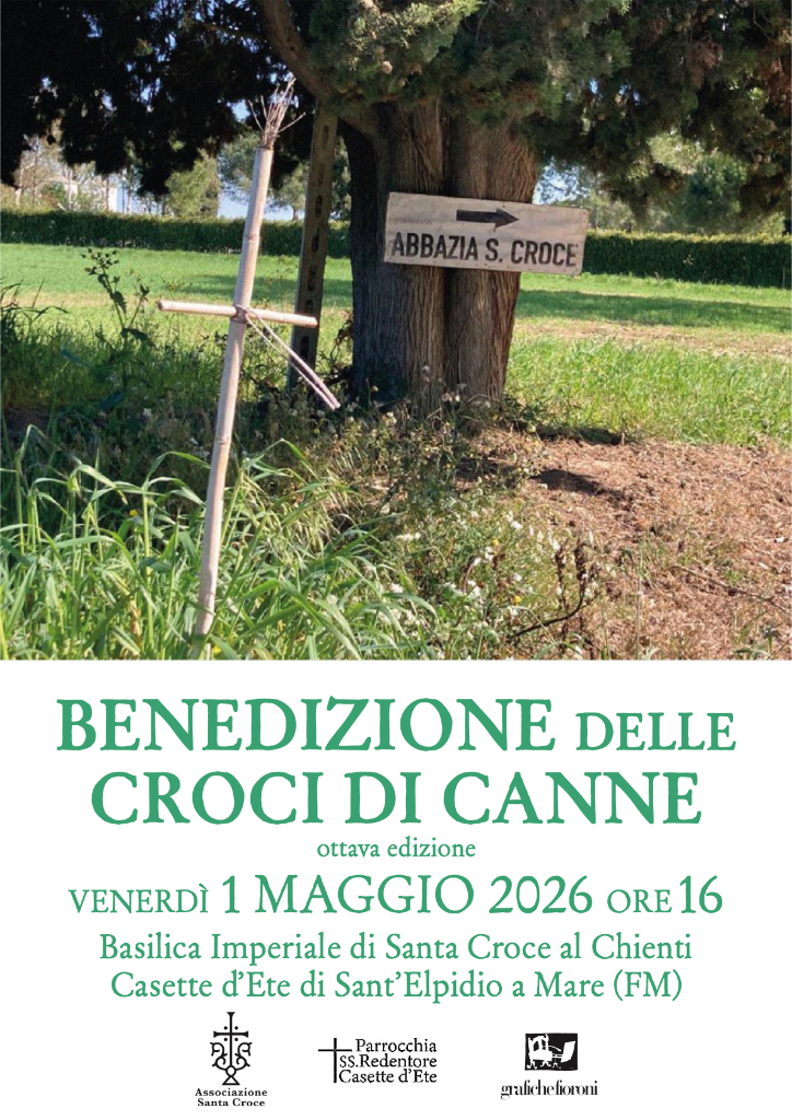 Benedizione delle croci di canne