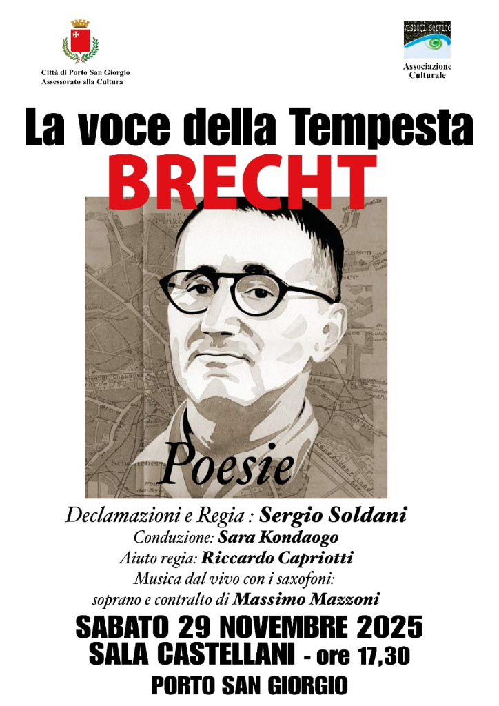 “Brecht, la voce della tempesta”