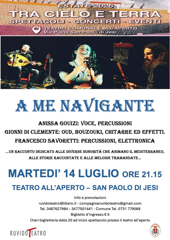 Concerto "A me navigante"