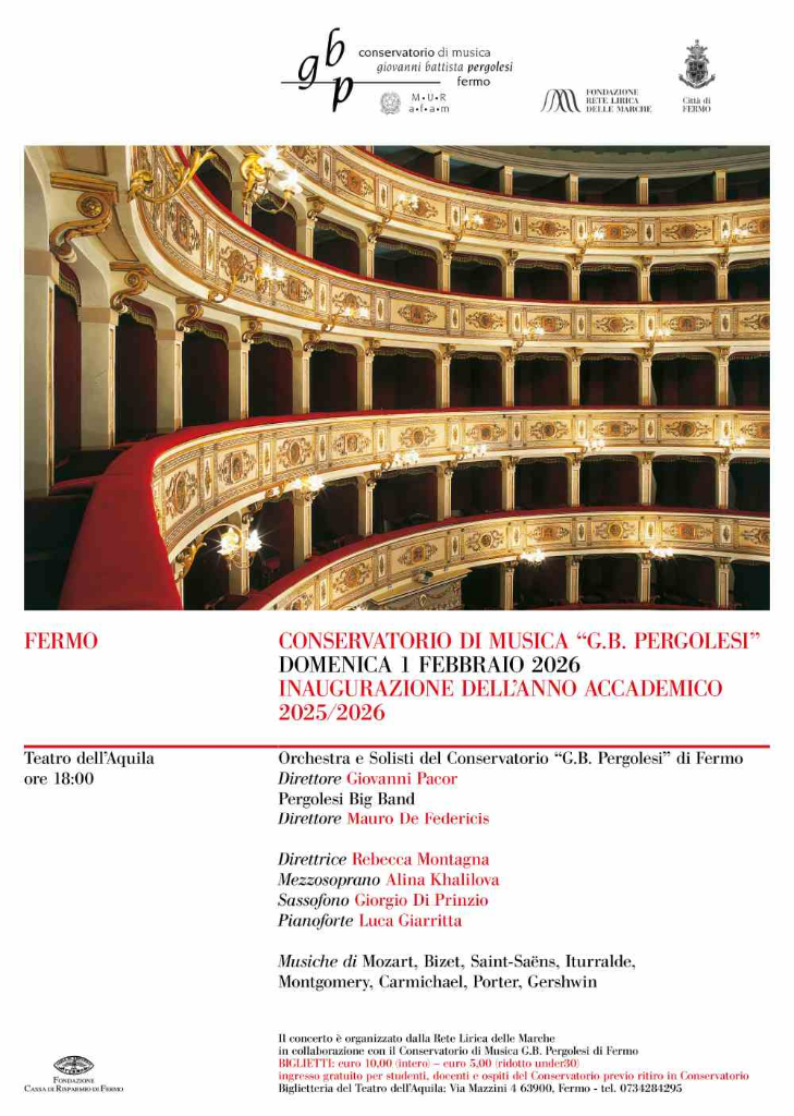 Concerto di inaugurazione dell'anno accademico