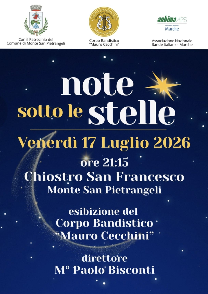 Concerto estivo del Corpo Bandistico Mauro Cecchini