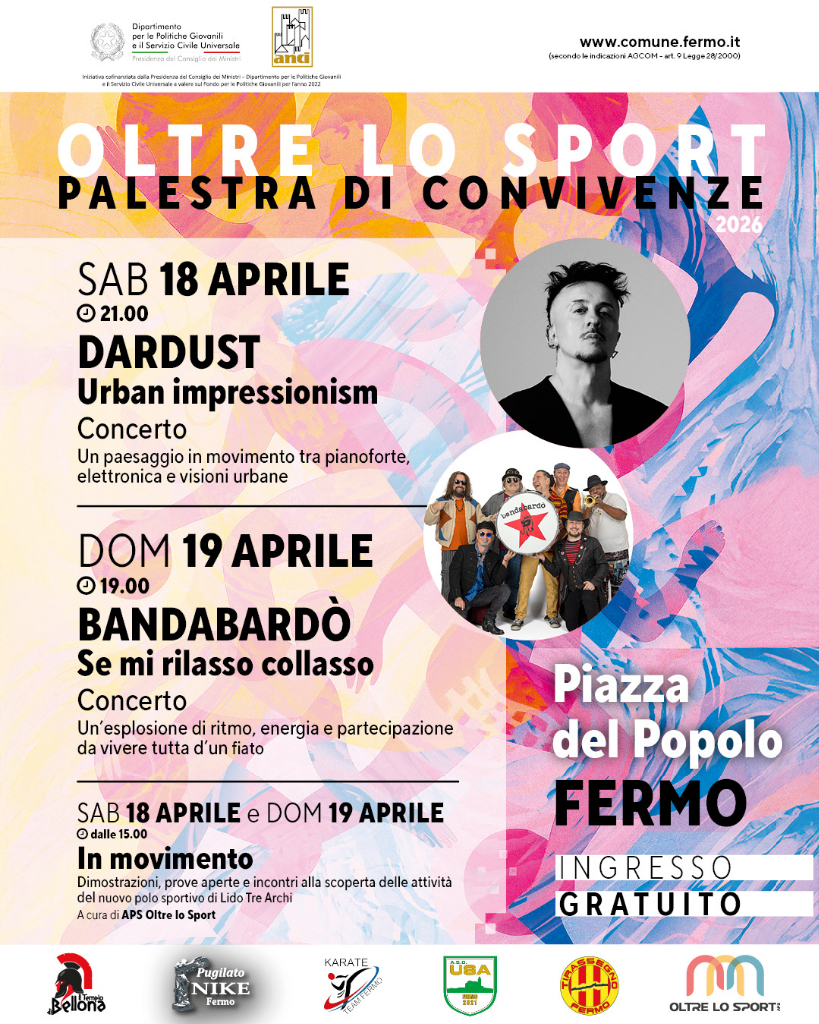 Dardust e Bandabardo', due concerti a Fermo