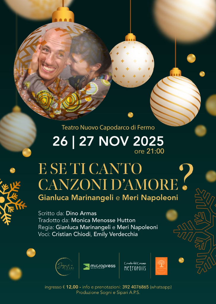 E se ti canto canzoni d’Amore?