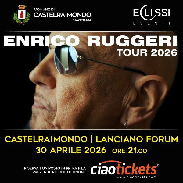 Enrico Ruggeri in concerto