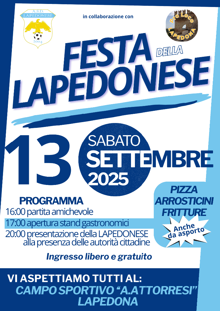 Festa della Lapedonese