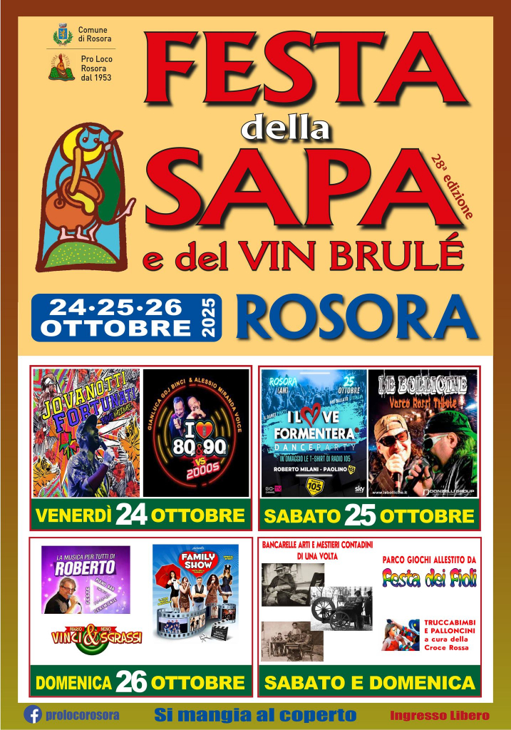 Festa della Sapa e del vin brulé