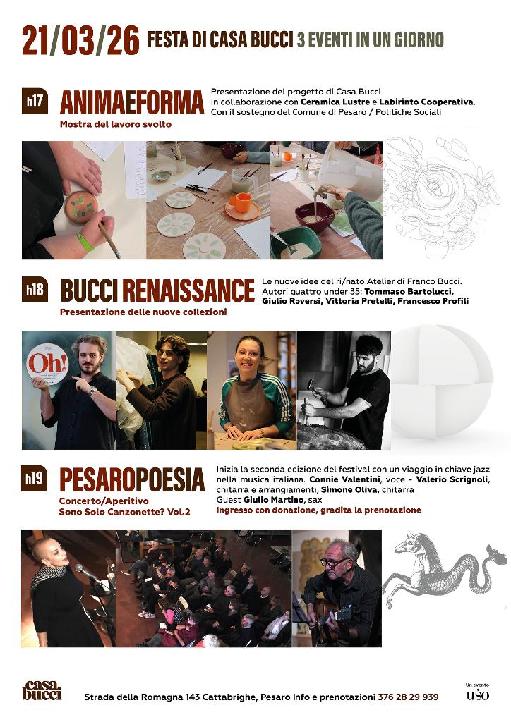 FESTA DI CASA BUCCI CERAMICHE