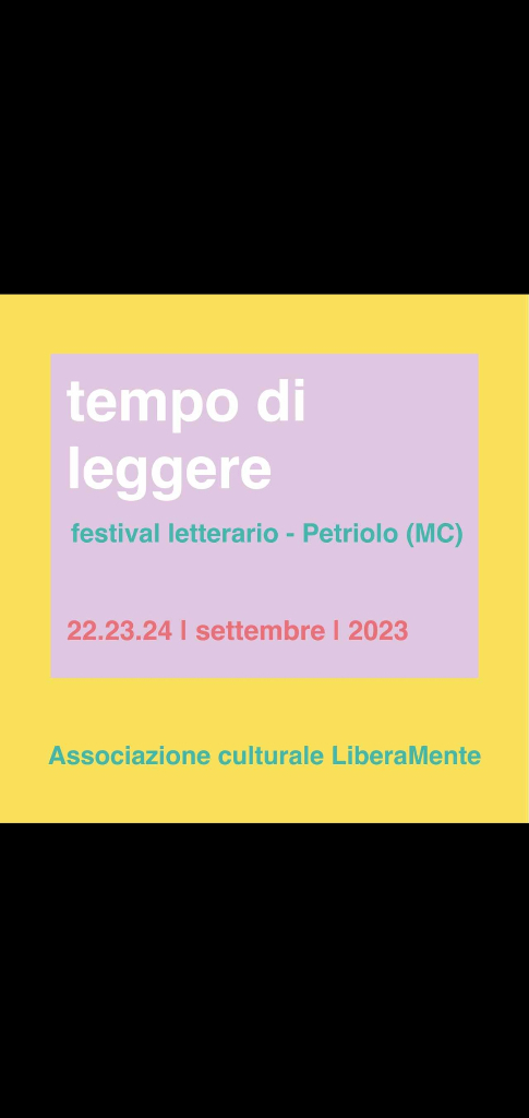 Festival letterario "Tempo di leggere"