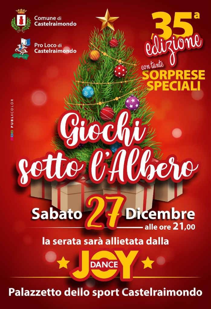 Giochi sotto l’albero