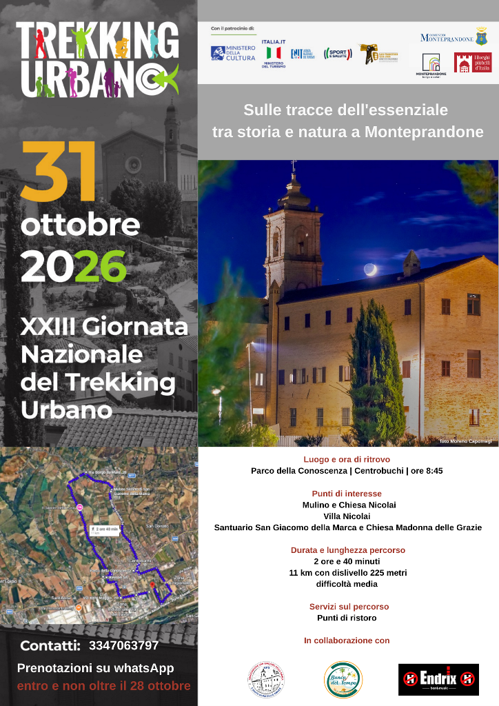 Giornata nazionale del trekking urbano