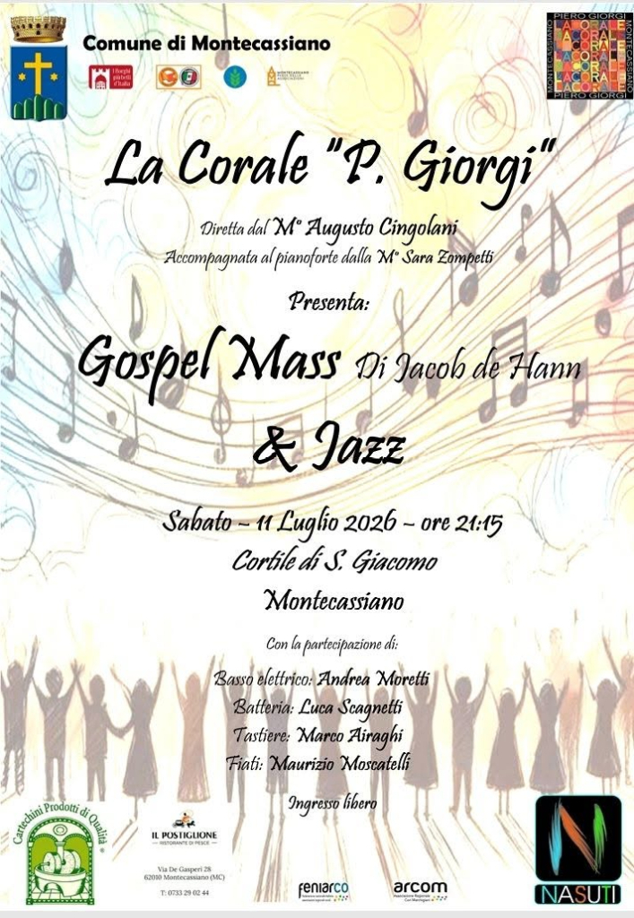 Gospel Mass & Jazz di Jacob De Hann