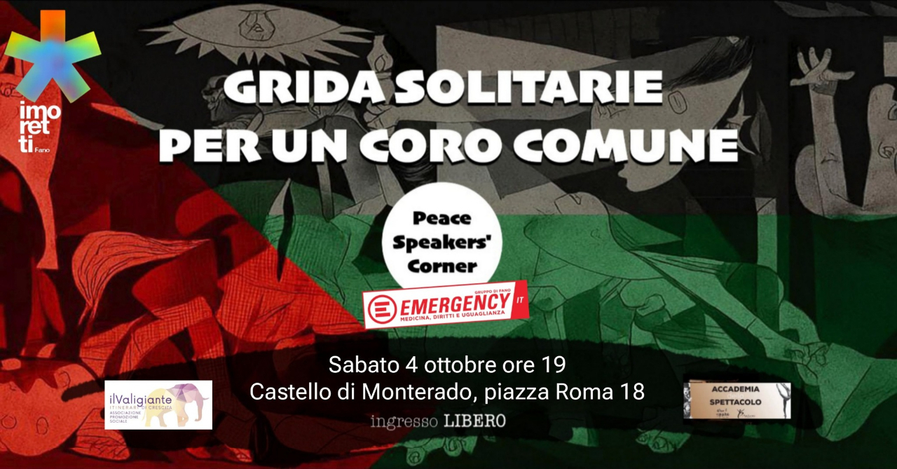 Grida solitarie per un coro comune