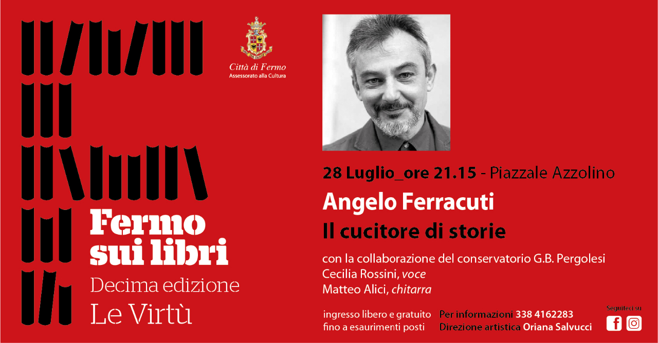 Il cucitore di storie, incontro con Angelo Ferracuti