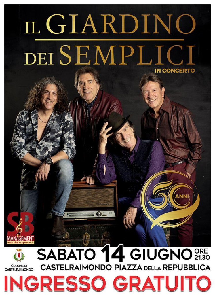 Il Giardino dei Semplici in concerto