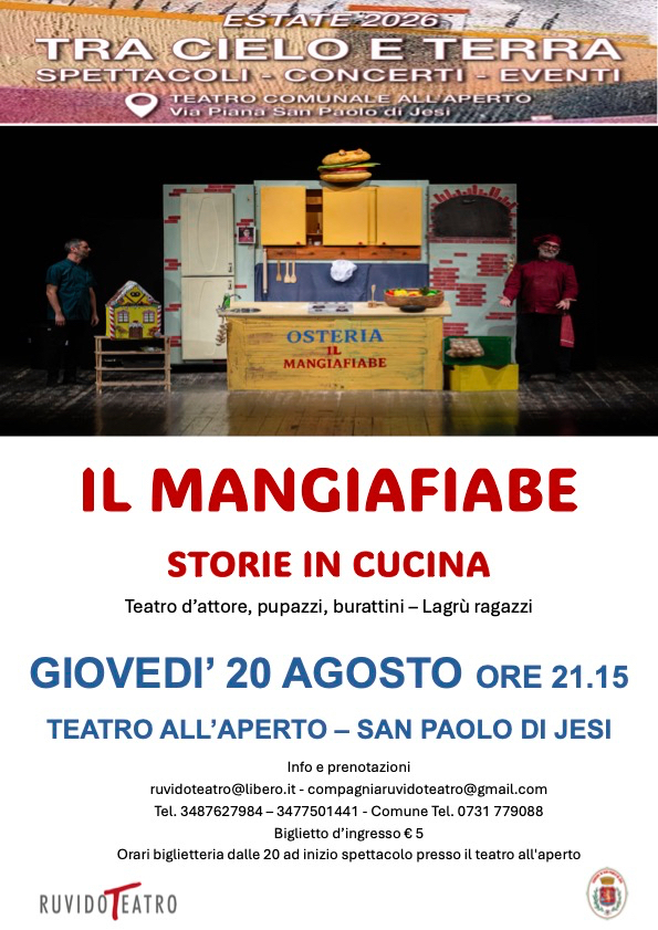 Il mangiafiabe: storie in cucina