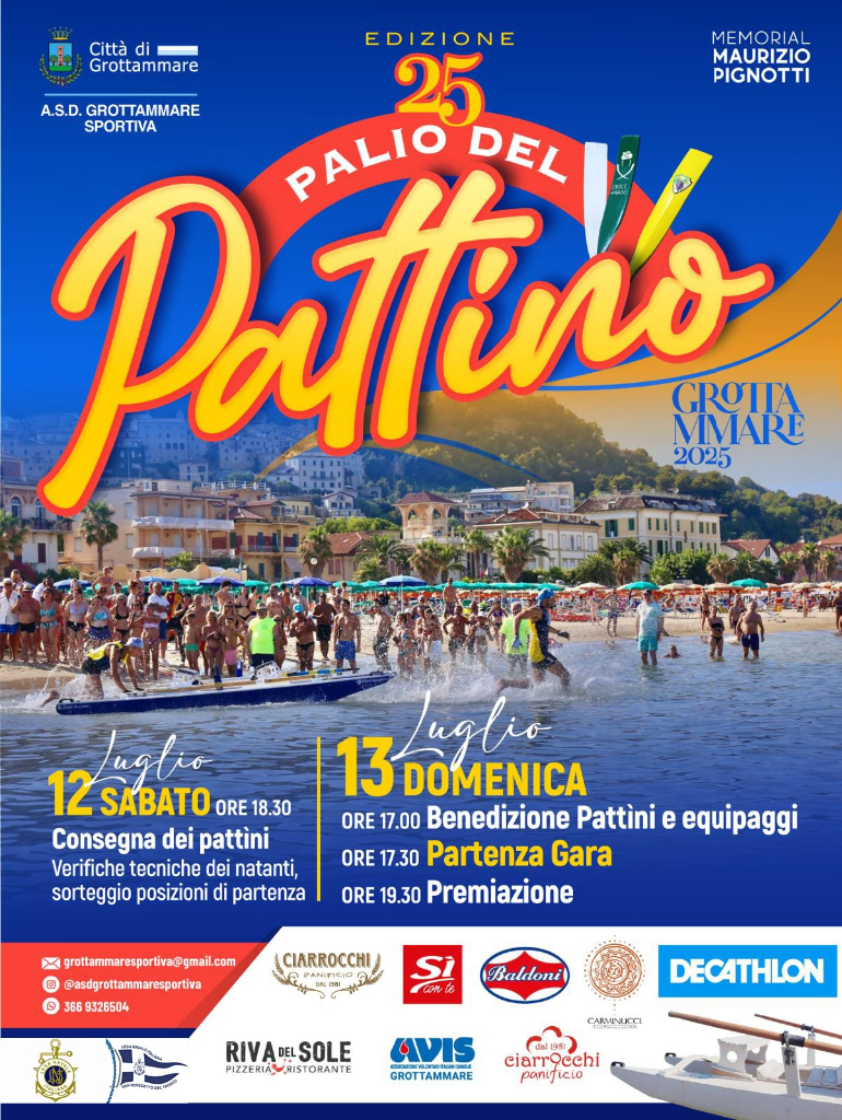 Il Palio del Pattìno festeggia il 25° anniversario
