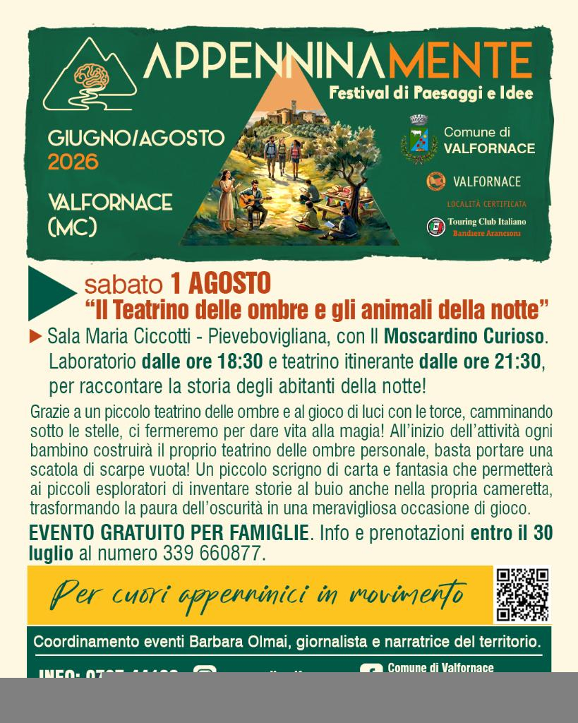 Il Teatrino delle ombre e gli animali della notte