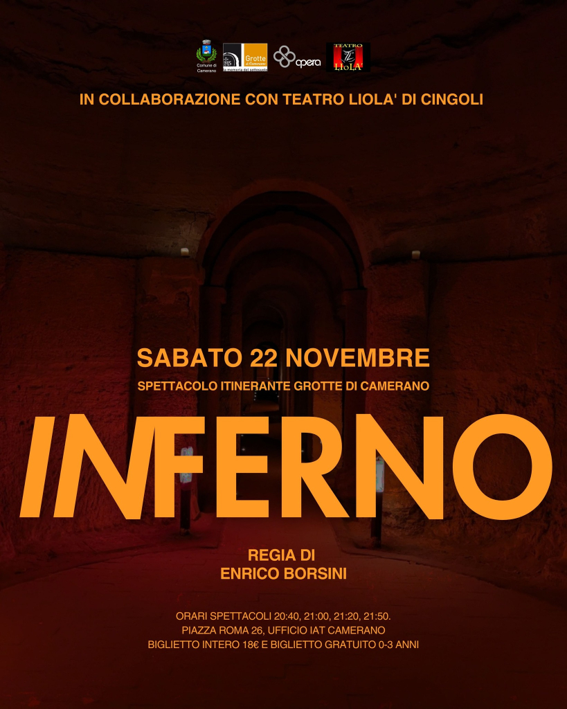 Inferno - Spettacolo itinerante nelle Grotte di Camerano