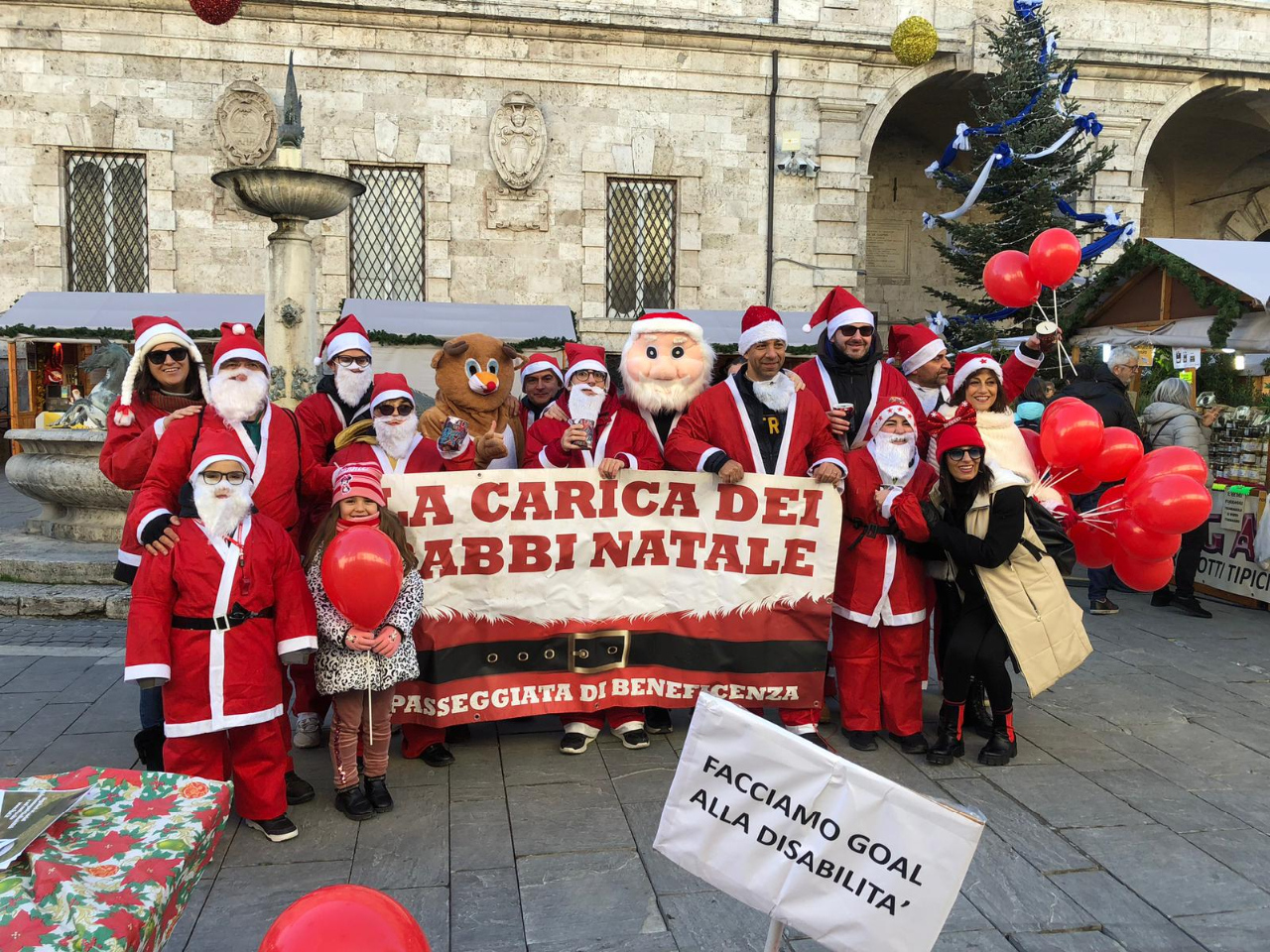 La carica dei Babbi Natale