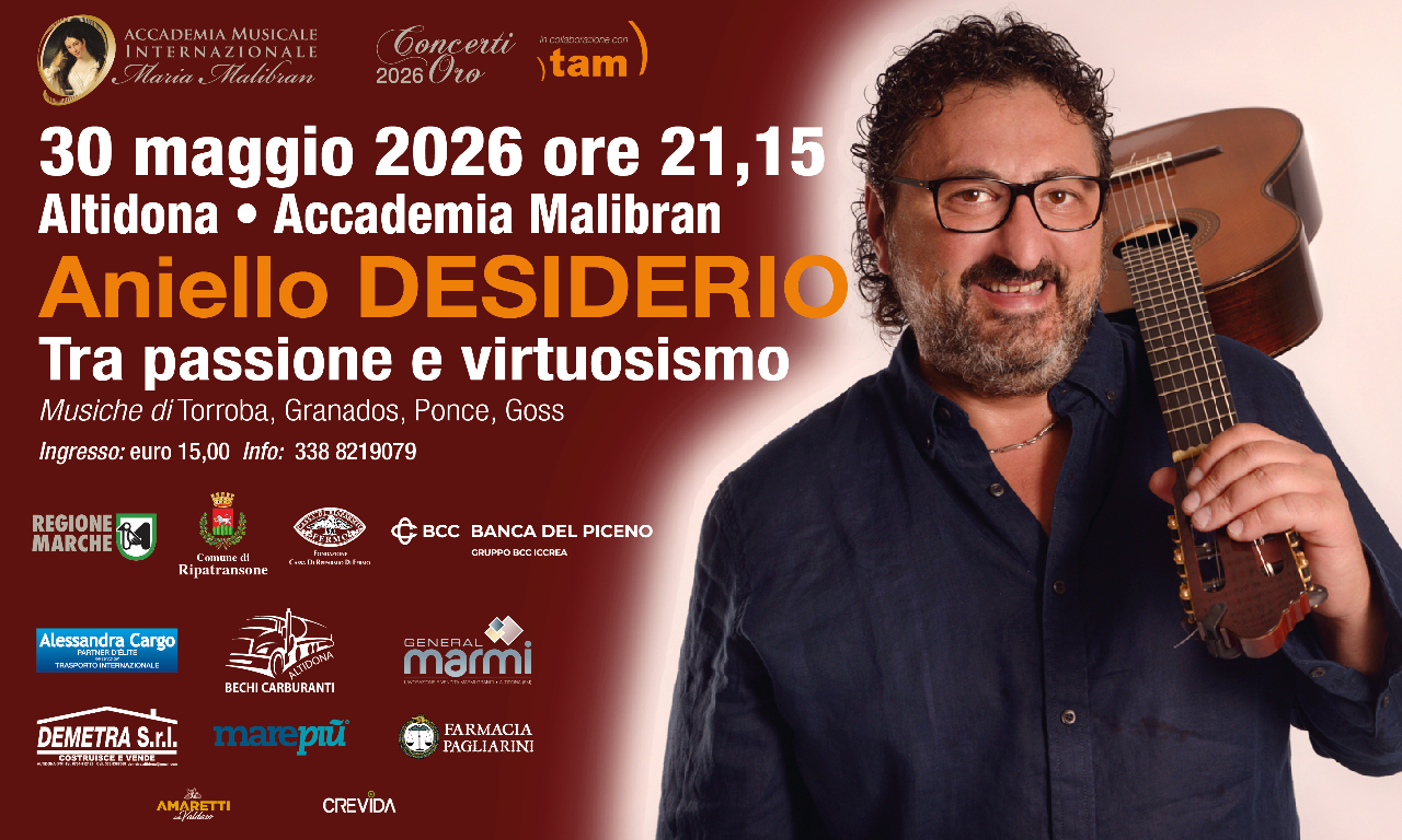 La grande chitarra di Aniello Desiderio