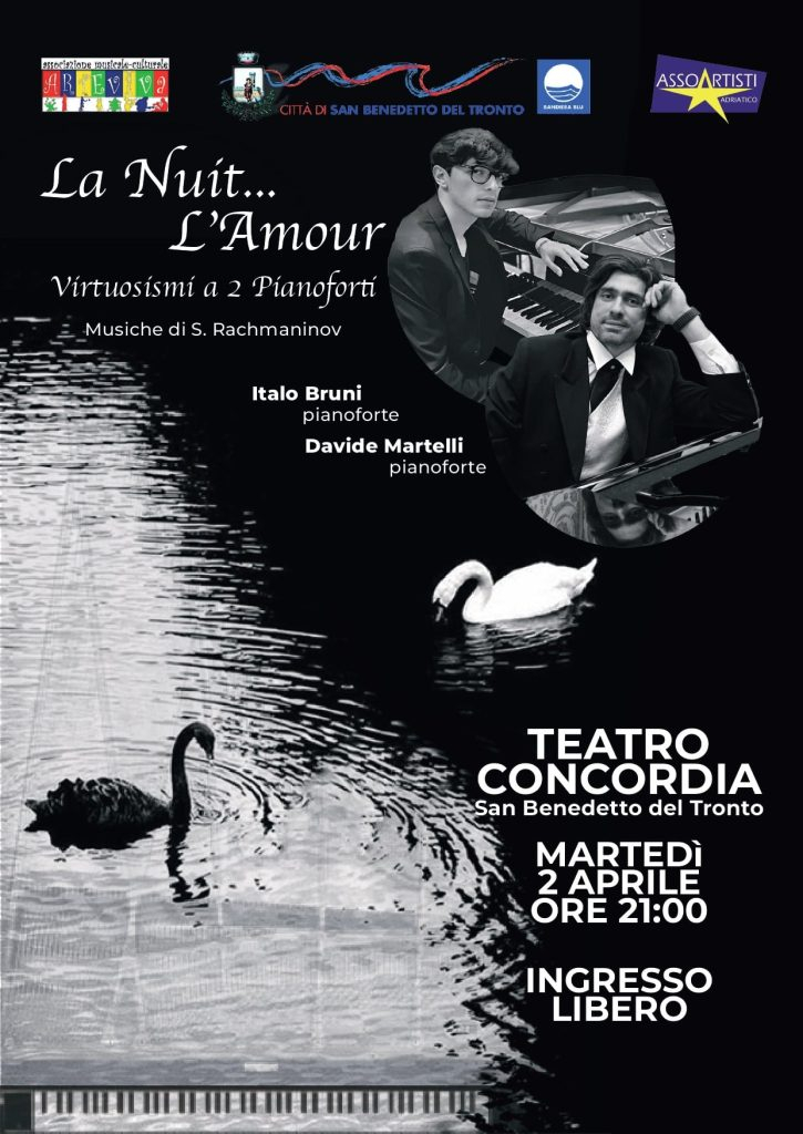 “La nuit… L’amour”, due pianoforti dedicati a Rachmaninov