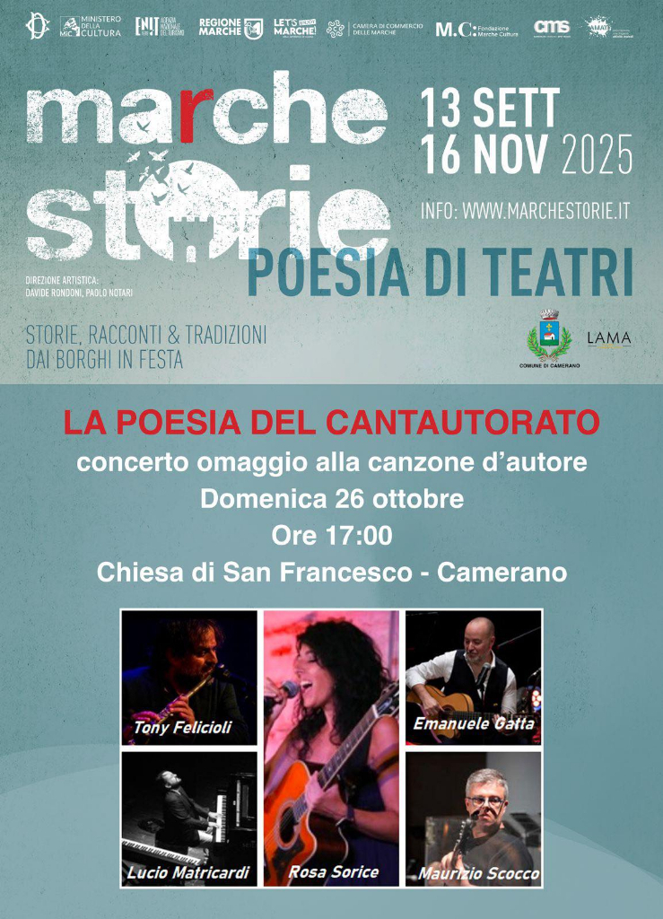 La poesia del cantautorato