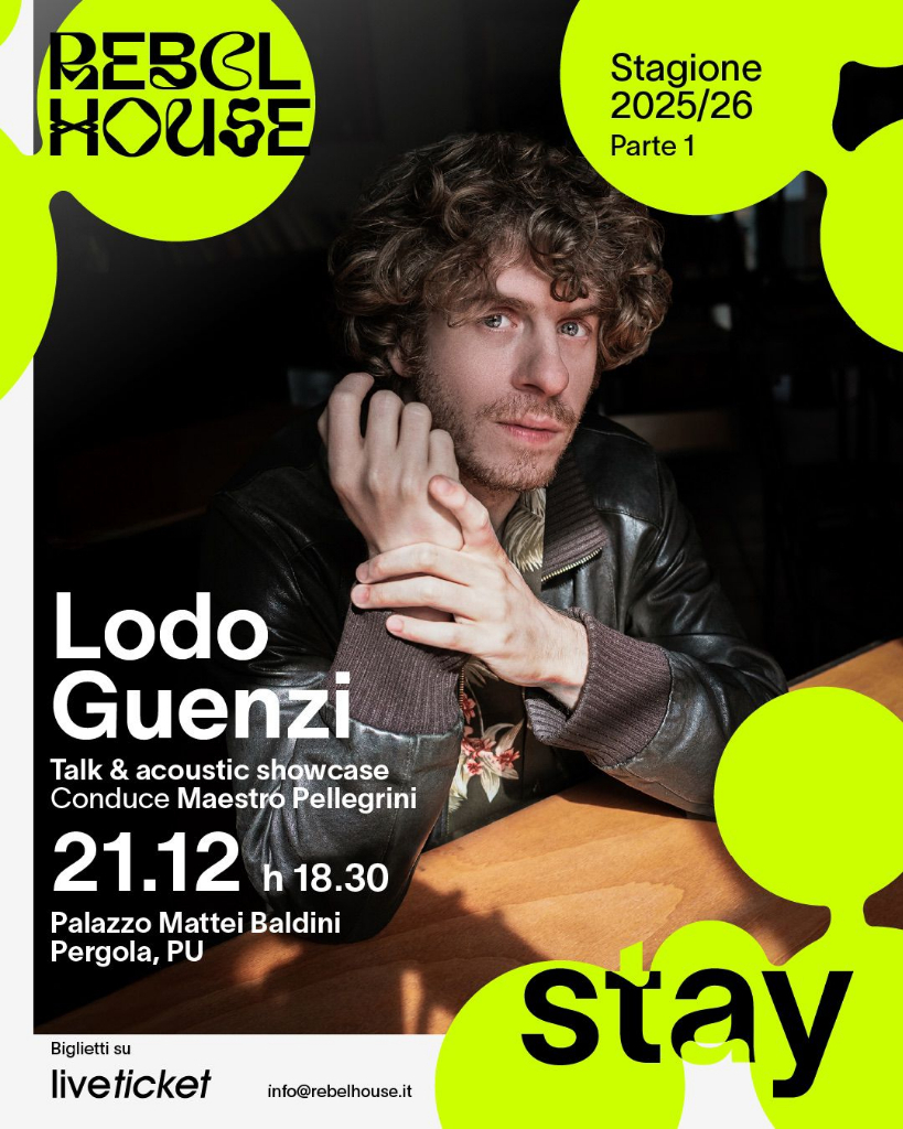 Lodo Guenzi al Rebel House