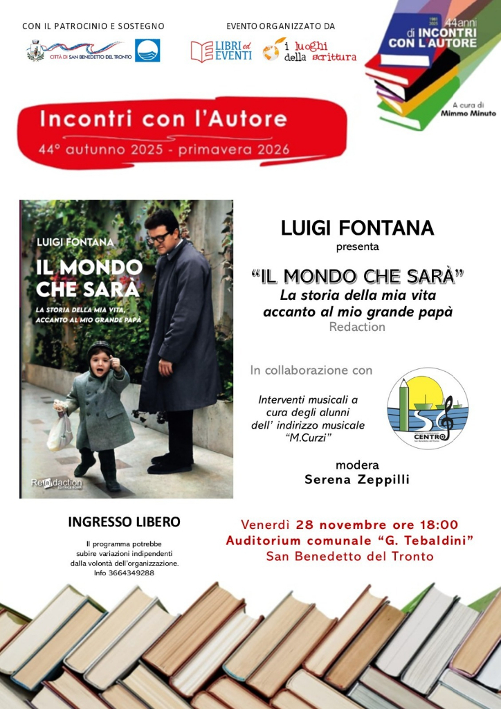 Luigi Fontana presenta il libro sul papà Jimmy