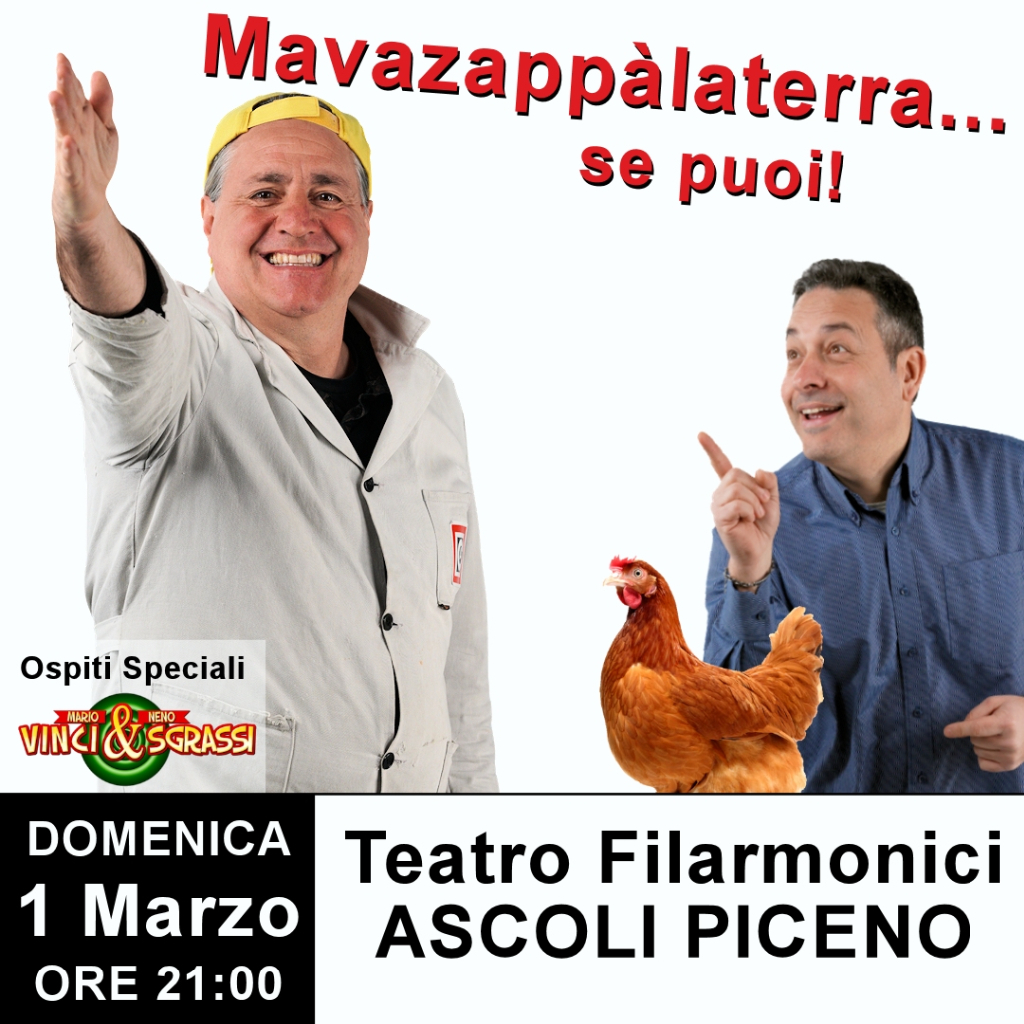 Ma va zappà la terra... se puoi