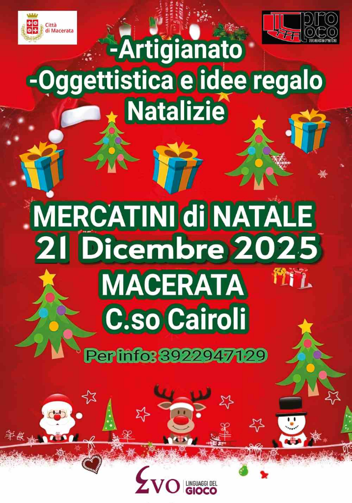 Mercatino di Natale in Corso Cairoli