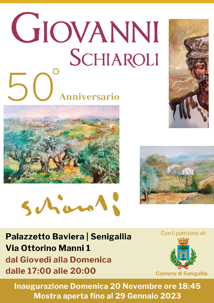 Mostra Giovanni Schiaroli - 50° Anniversario