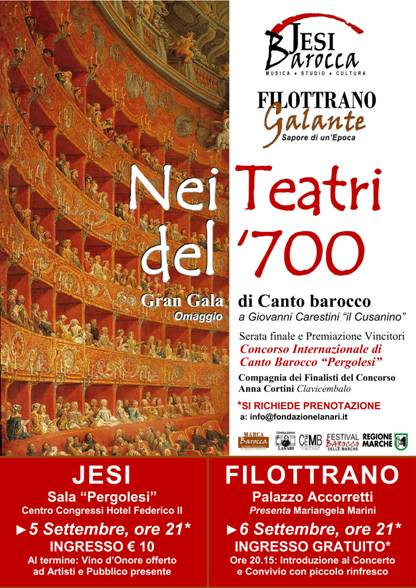 Nei Teatri europei del ‘700