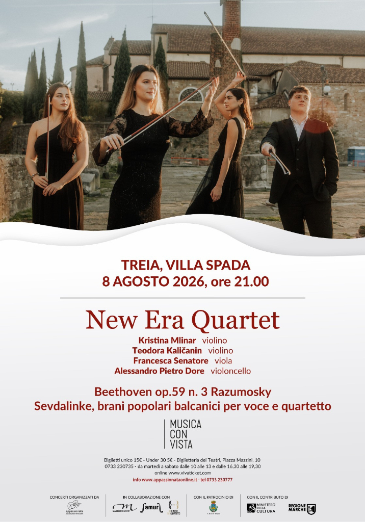 New Era Quartet - Musica con Vista