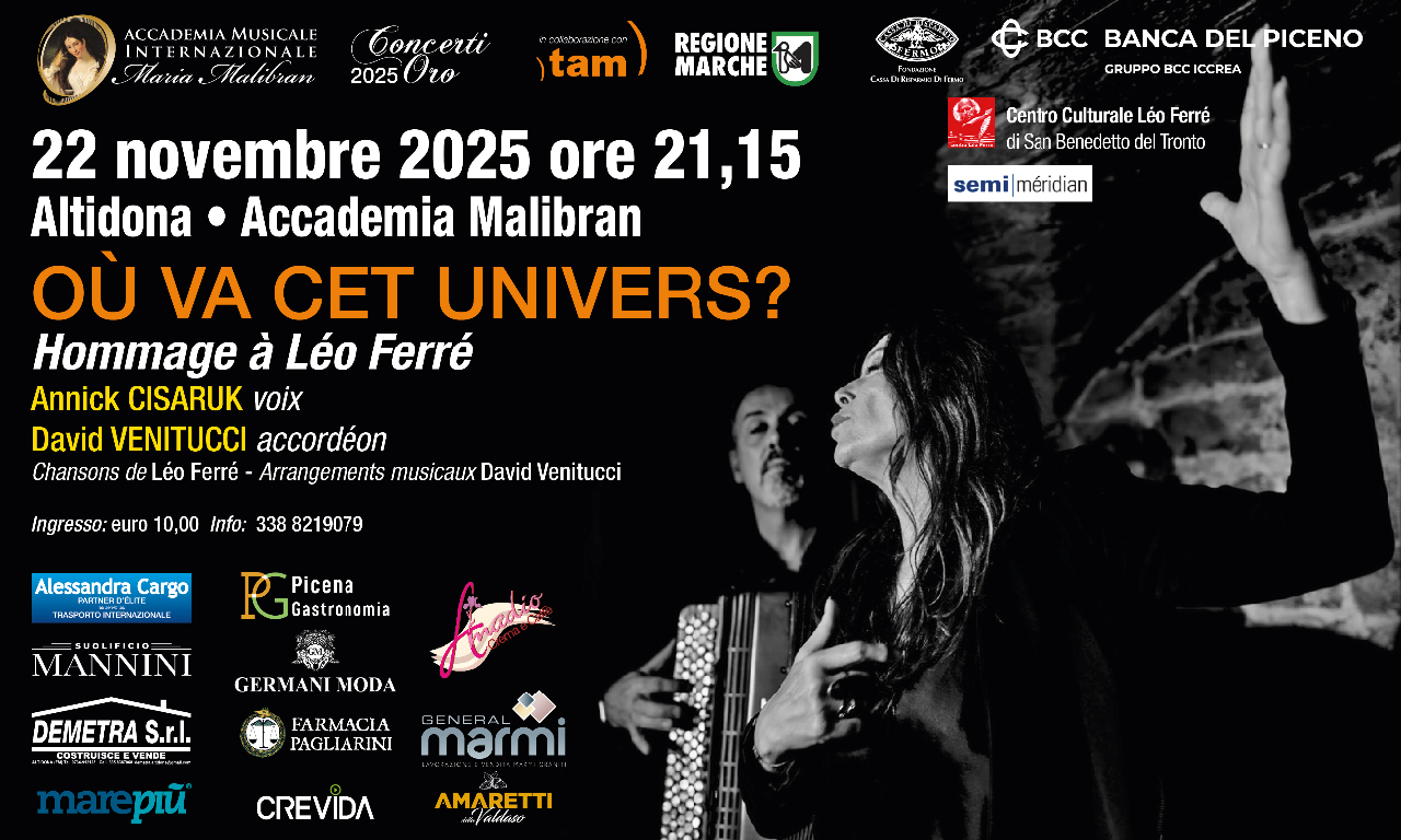 “Où va cet univers?” – Hommage à Léo Ferré