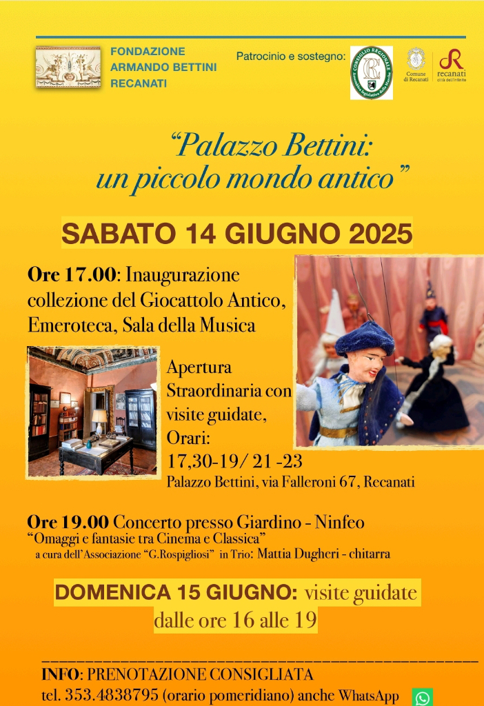 Palazzo Bettini: un piccolo mondo antico