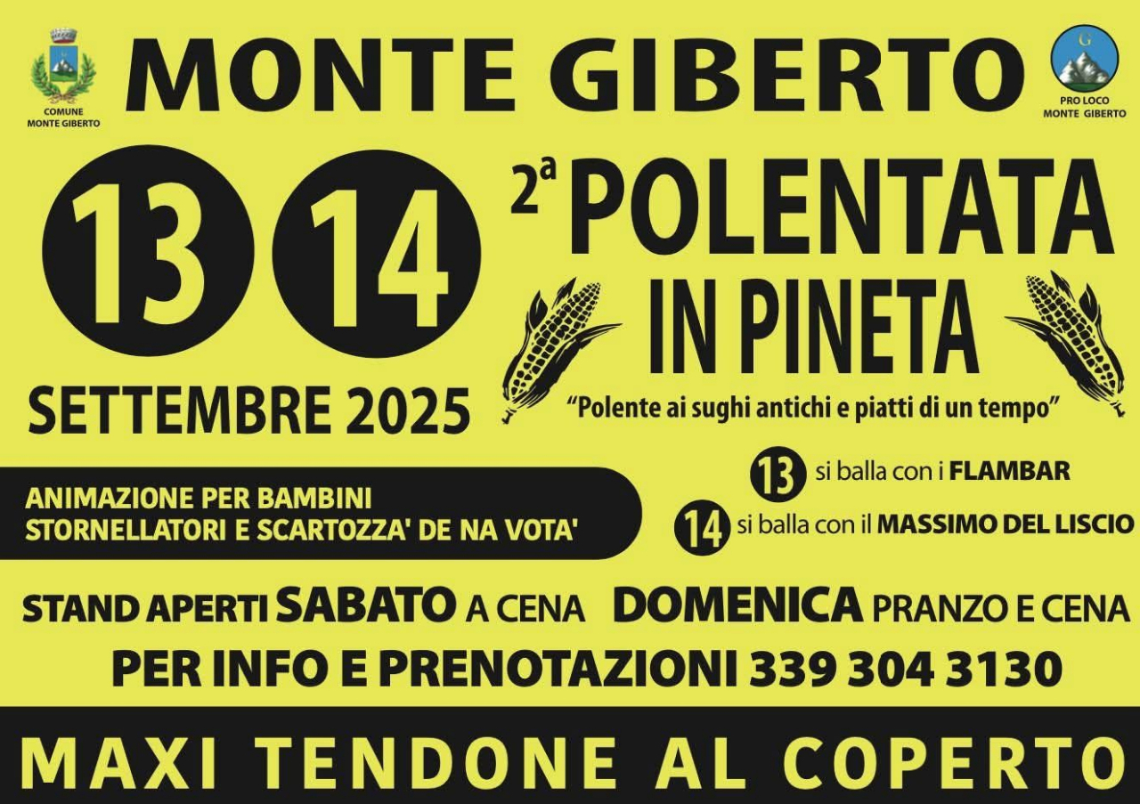 Polentata in pineta