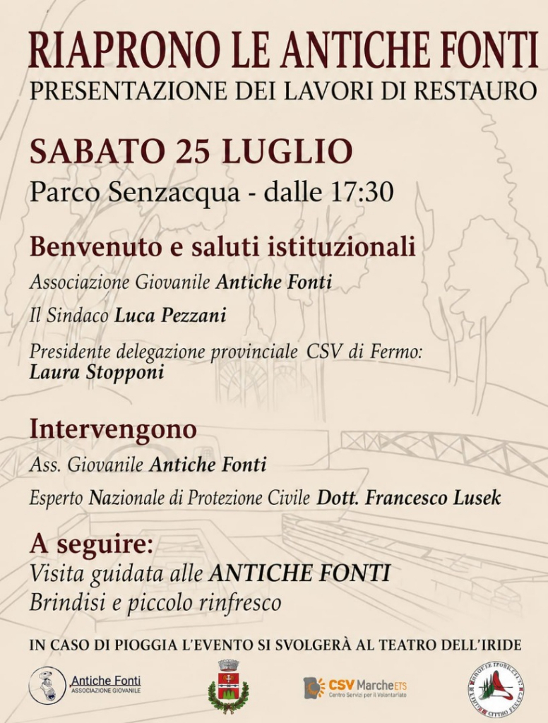 Riapertura delle Antiche Fonti di Petritoli