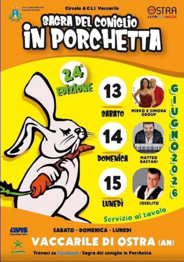 Sagra del coniglio in porchetta
