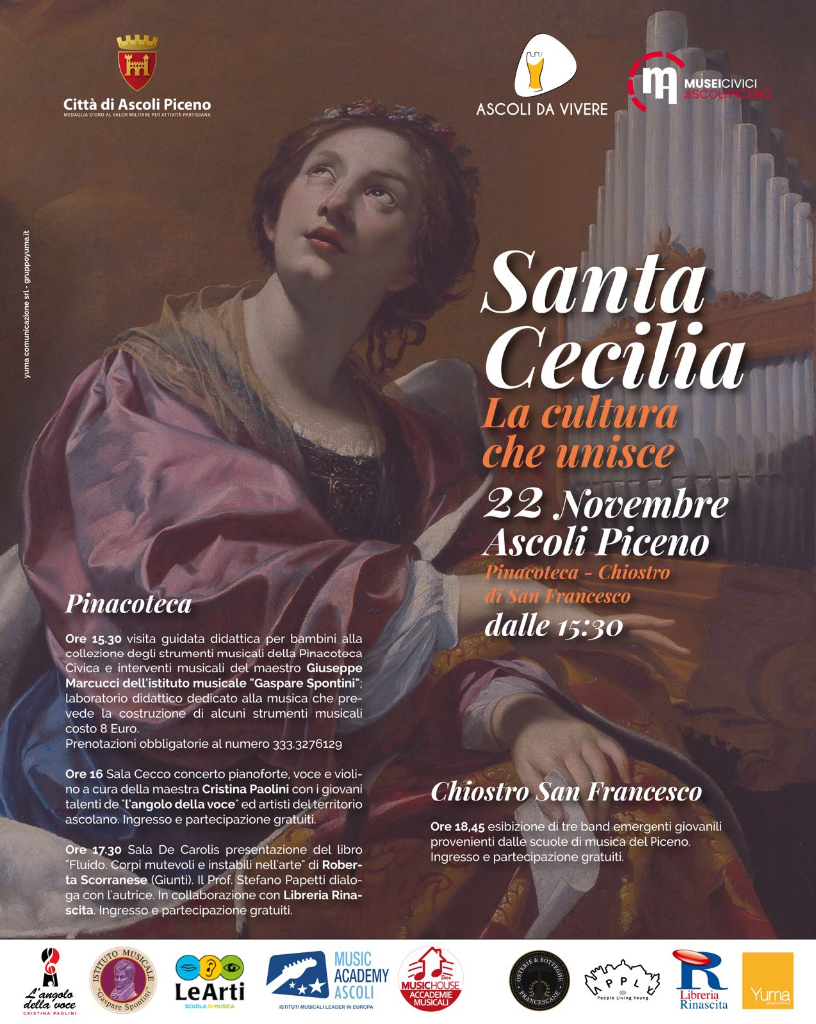 Santa Cecilia tra musica e arte